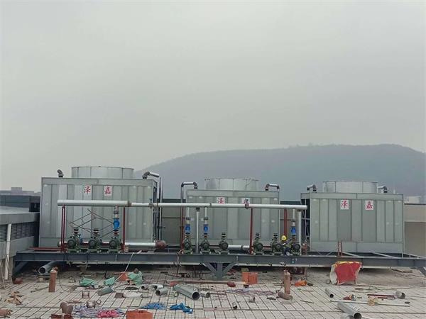 中央空調冷卻塔噪聲治理解決措施(中央空調冷卻塔如何進行噪聲治理),中央空調冷卻塔噪音多大