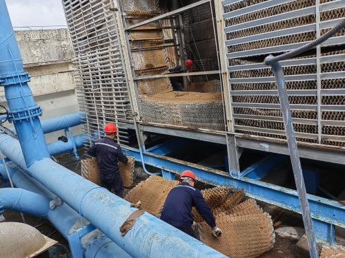 中央空調降噪治理方案,中央空調冷卻塔降噪