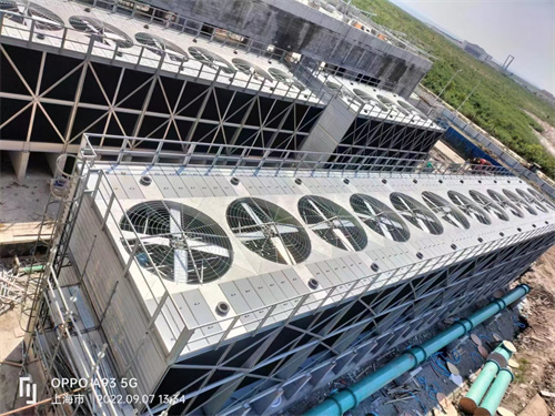 中央空調冷卻塔噪聲來源及降噪治理方法,中央空調冷卻塔圖片